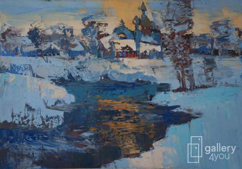 Wspaniały obraz fine art print na płótnie bawełnianym Daniela Gromackiego "Podlasie" 50x70 cm