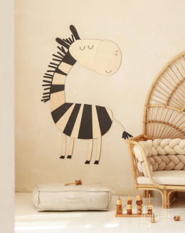 Zebra - drewniana dekoracja na ścianę ze sklejki w stylu Safari Cut it Now